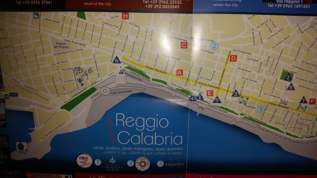 Il Balcone Sullo Stretto Bed & Breakfast Reggio di Calabria Ngoại thất bức ảnh